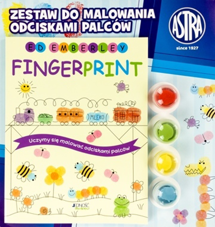 Fingerprint. Malujemy obrazki odciskami palców