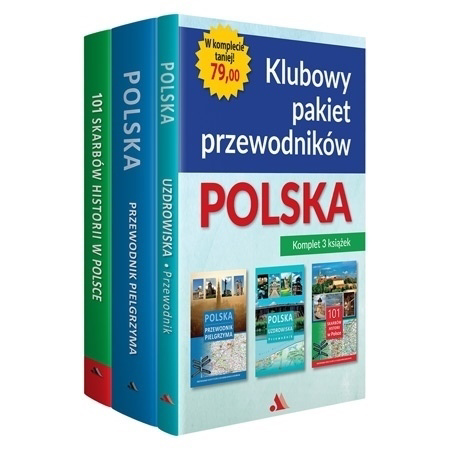 Klubowy pakiet przewodników - Polska. Komplet 3 książek : Krajoznawstwo