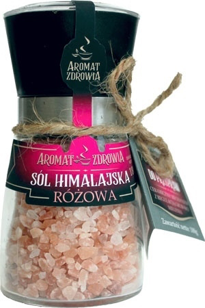 Sól himalajska różowa (w młynku) 180g