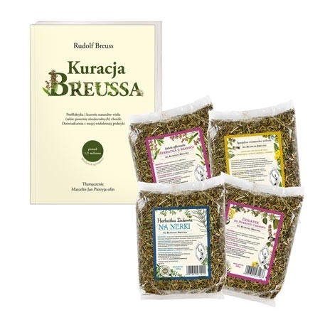 Kuracja Breussa - książka + herbatki ziołowe - pakiet