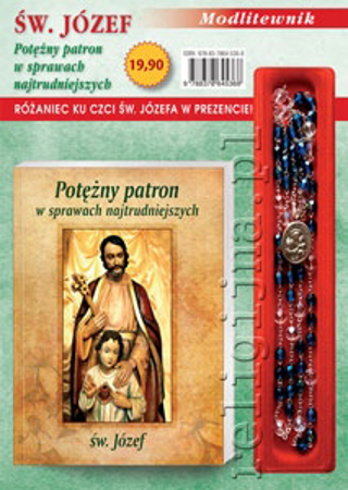 Picture of Św. Józef. Potężny patron w sprawach najtrudniejszych. Modlitewnik z różańcem