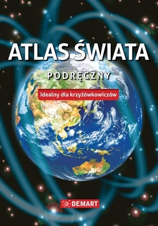 Atlas świata podręczny - Idealny dla krzyżówkowiczów