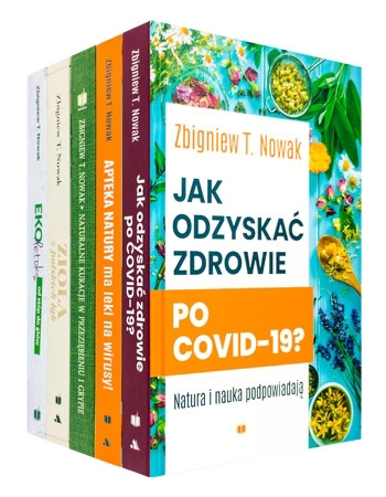 Wielka kolekcja dla zdrowia - Zbigniew T. Nowak  - pakiet 5 książek
