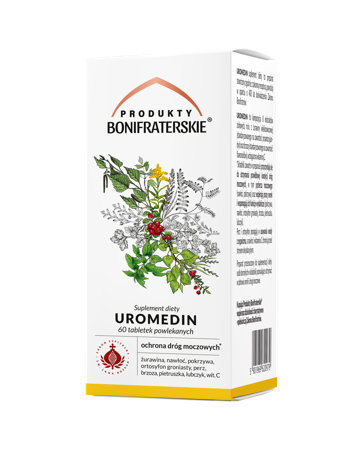 Uromedin. Suplement diety, 60 tabletek