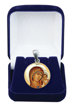 Medalion Maryja z Dzieciątkiem w etui : Dewocjonalia
