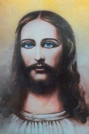 Obraz Jezusa oparty na wizji ks. Dolindo Ruotolo - na desce : Dewocjonalia