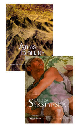 Atlas biblijny + Kaplica Sykstyńska Komplet 2 książek