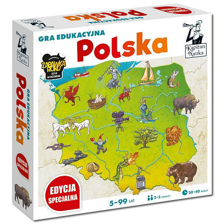 Polska. Gra edukacyjna - edycja specjalna