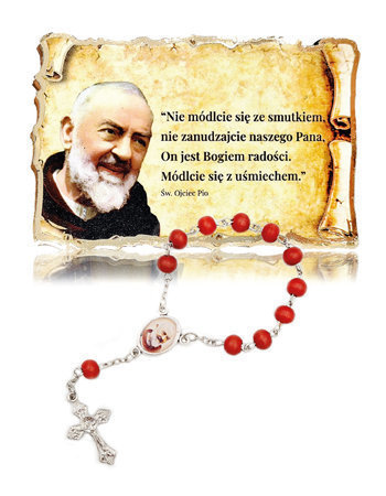 Magnes z wizerunkiem św. Ojca Pio